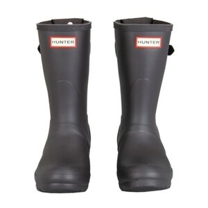 Hunter Men's Black Rain Boots